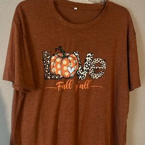 Burnt orange 2XL shirt
